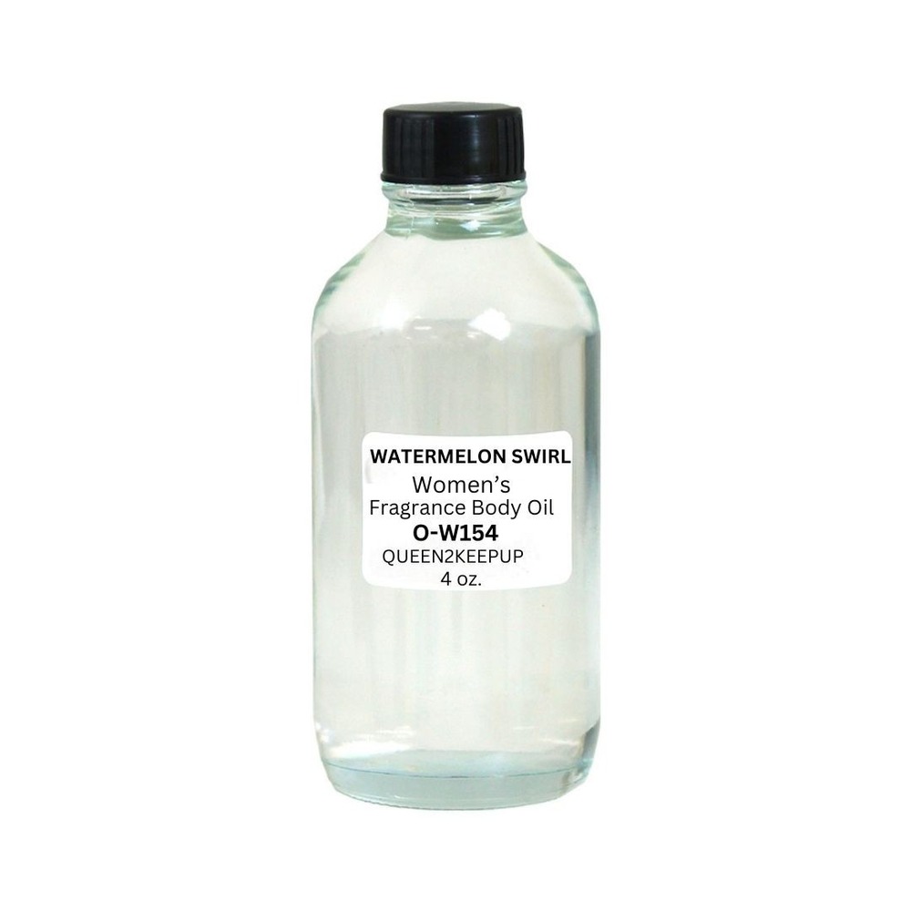 Watermelon Swirl (Woman) Body Oil 4 oz Fragrance All Natural Scent